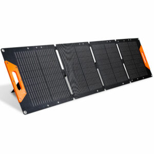 120W Solarladegerat Faltbares Solarpanel Solaranlagen Wasserdicht Solar Panel für Balkon Solaranlage, Photovoltaik - Schwarz