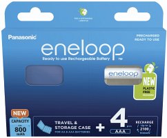 1x4 Panasonic Eneloop Micro AAA 800mAh + Akkubox BK-4MCDEC4BE