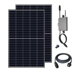 920 W / 600 W Balkonkraftwerk Photovoltaik Solaranlage Steckerfertig WIFI Smart