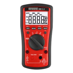 BENNING True-RMS Digital-Multimeter MM 2-2, 044692