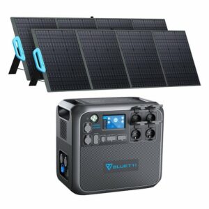 BLUETTI Stromerzeuger AC200MAX mit 200W Solarpanel, (2*PV200, 3-tlg)