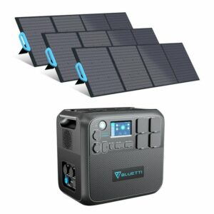 BLUETTI Stromerzeuger AC200MAX mit 200W Solarpanel, (4-tlg., 3*PV200)