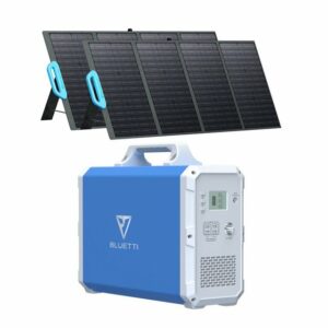 BLUETTI Stromerzeuger EB240 mit 2*PV120 Solarpanels, (1-tlg)