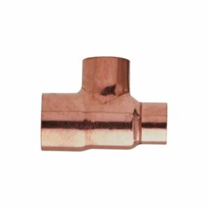 Frabo - Kupfer Lötfitting T-Stück asymmetrisch reduziert, 28x22x15mm, dvgw