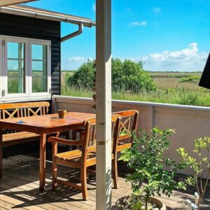 Großzugig ausgestattetes Ferienhaus in Romo mit Terrasse