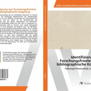 Identifizierung von Forschungsfronten durch bibliographische Kopplung