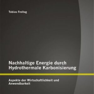 Nachhaltige Energie durch Hydrothermale Karbonisierung: Aspekte der Wirtschaftlichkeit und Anwendbarkeit