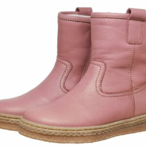 Ocra Ocra 830 Stiefeletten Stiefel Mädchen Boots Lammfell Rosa Schnürstiefelette