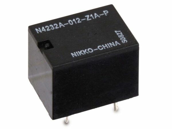 Printrelais NIKKO N4232A-012-Z1A-P (HG4232A) 12 V-, 1 Wechsler