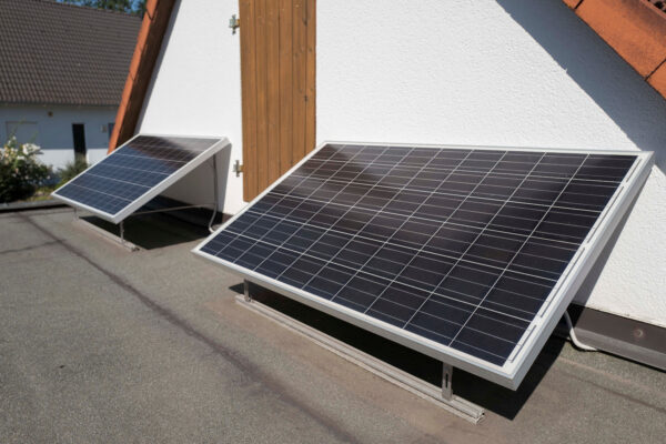 Sunset Solarmodul "SUNpay600plus", inkl. Edelstahl-Halterungs-Set