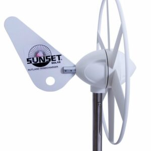 Sunset Windgenerator WG 504, 12 V, 80 W, 12 V, als Ergänzung zur Solarenergie