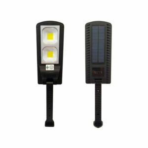 Trade Shop Traesio - Road Faro Road Solar Panel Photovoltaic Panel Sensor 120W 60 led cob 9330