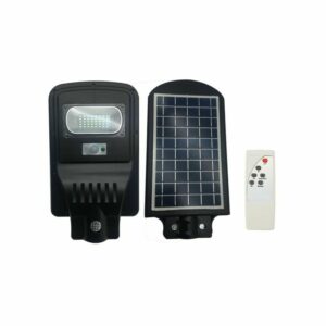 Trade Shop Traesio - led -Lampione 10 w Photovoltaikpaneel Außen Sonnenenergie