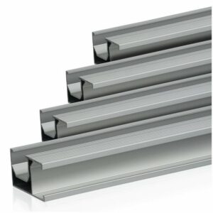 Zelsius Universal Aluminium Montageschiene 4 Stück 150 cm Solarmodul-Halterung, (1x Montageschiene)