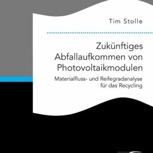 Zukünftiges Abfallaufkommen von Photovoltaikmodulen. Materialfluss- und Reifegradanalyse für das Recycling