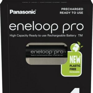 eneloop 4 Panasonic Akku AAA 930mAh eneloop pro pre-charged im 4er Blister Akku