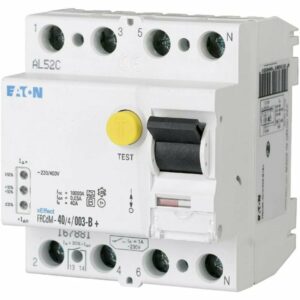 Eaton - 167881 FRCDM-40/4/003-G/B+ FI-Schutzschalter allstromsensitiv 4polig 40 a 0.03 a 240 v, 41