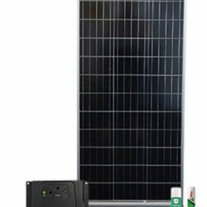 Phaesun Solaranlage Caravan Kit, Base Camp SOL10 120W, 12V, 120 W, Monokristallin, (Komplett-Set)