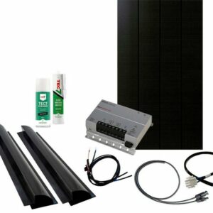 Phaesun Solaranlage Caravan Kit, Sun Pearl 100 W Duo MPPT, 100 W, Monokristallin, (Komplett-Set)