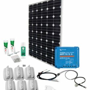 Phaesun Solaranlage SPR Caravan Kit, Solar Peak MPPT SMS15 170 W, 170 W, Monokristallin, (Komplett-Set)