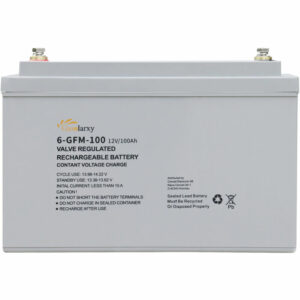 12V100AH Bleiakku 12 V 100 Ah Blei-Gel (L x B x H) 340 x 331 x 215 mm