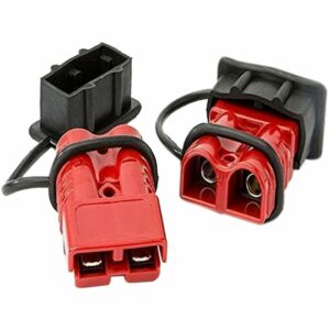 2 Stück 350a 2/0 Awg Batterie-Stromanschlusskabel Quick Connect Disconnect Kit für Anderson Connector