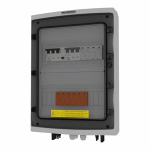 Doktorvolt Verteilerbox Anschlusskasten 2-String Solar Photovoltaik AC/DC C16A 25A 300mA T1/T2