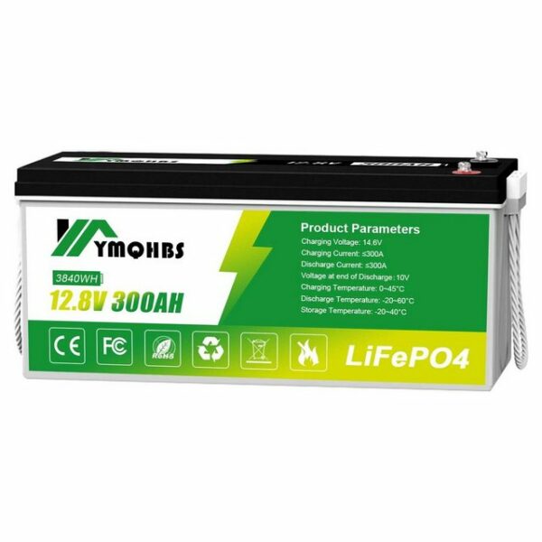 GLIESE 3840Wh LiFePO4 AKKU 12V 300Ah Batterie