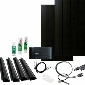 Phaesun Solaranlage Caravan Kit, Sun Pearl 200 W, 100 W, Monokristallin, (Komplett-Set)