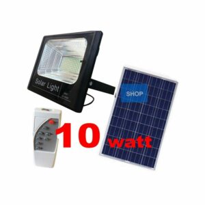 Solar energie paneel strahler led weisses licht IP67 mit fernbedienung 10 Watt