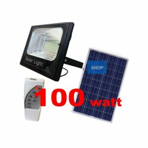 Solar energie paneel strahler led weisses licht IP67 mit fernbedienung 100 Watt