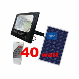 Solar energie paneel strahler led weisses licht IP67 mit fernbedienung 40 Watt