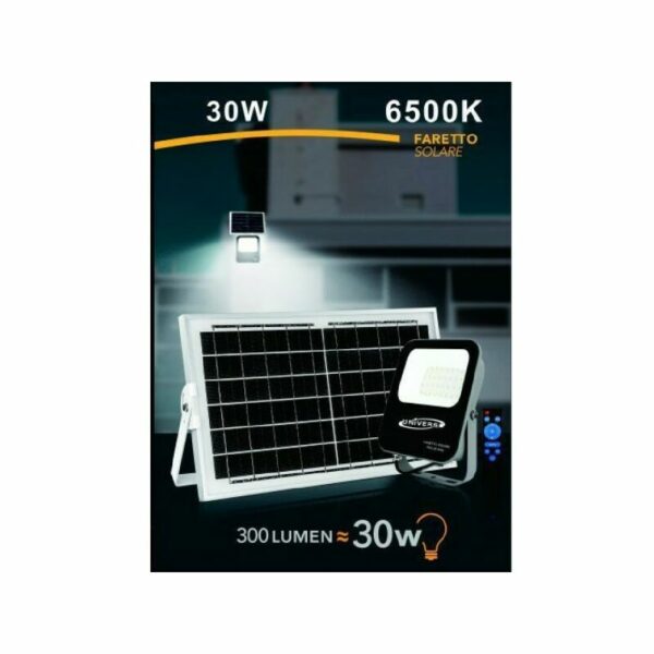 Solar led strahler 30W mit fernbedienung IP65 kaltweisses licht 6500K FSO30W