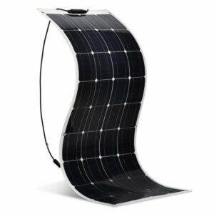 Sunstone Power Solarmodul 100W 12V Monokristallin Flexibel Modul für Wohnmobile und Wohnwagen