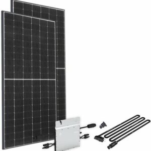 offgridtec Solaranlage Solar-Direct 830W HM-800, 415 W, Monokristallin, Schukosteckdose, 10 m Anschlusskabel, ohne Halterung