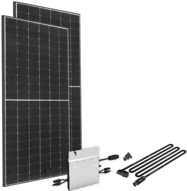 offgridtec Solaranlage "Solar-Direct 830W HM-800", Schukosteckdose, 10 m Anschlusskabel, ohne Halterung