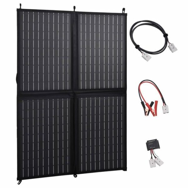 vidaXL Solarmodul Solarmodul Faltbar 100 W 12 V