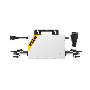 EPP.Solar Solaranlage Hoymiles 2000W Modulwechselrichter Microinverter 4x MPP Tracker, Micro-Wechselrichter für Balkonkraftwerk