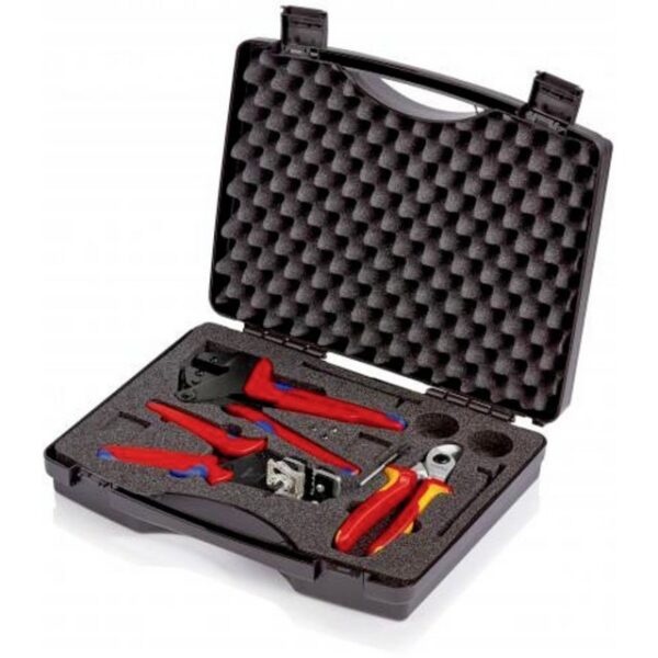 Knipex Werkzeugkoffer Knipex 97 91 03 Elektriker Werkzeugkoffer bestückt (B x H x T) 345 x