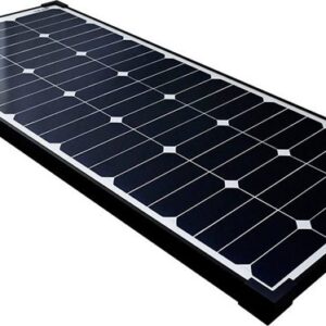 offgridtec Solarmodul SPR-Ultra-80 80W SLIM 12V High-End Solarpanel, 80 W, Monokristallin, extrem wiederstandsfähiges ESG-Glas