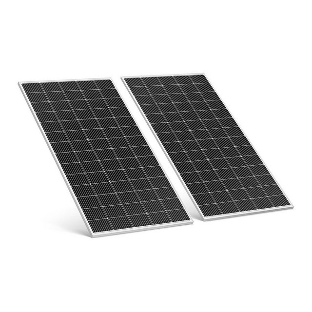 MSW Solaranlage Balkonkraftwerk 700 W 2 monokristalline Panels steckerfertiges