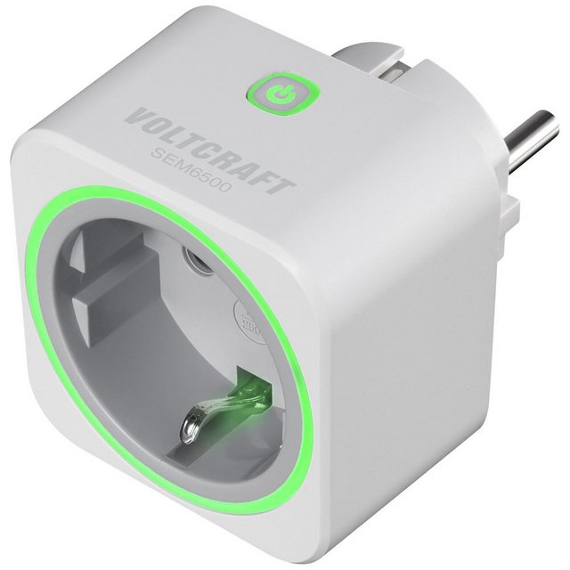 VOLTCRAFT Energiekostenmessgerät VOLTCRAFT SEM6000 Energiekosten-Messgerät Bluetooth®-Schnittstelle, Da, SEM6000