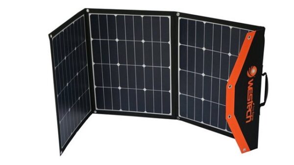 Westech Solar Solarmodul faltbar 80W klappbar mit geringem Gewicht und Anschlusskabel