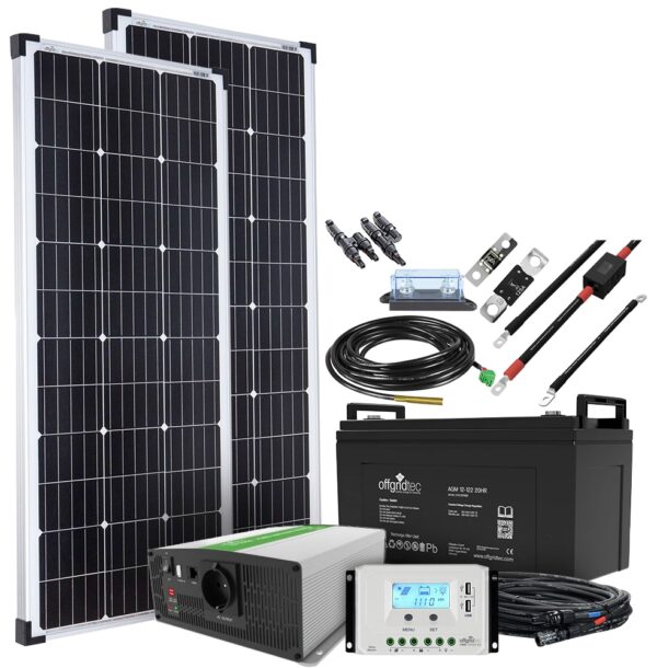 offgridtec Solaranlage "Autark M-Master", (Komplett-Set)