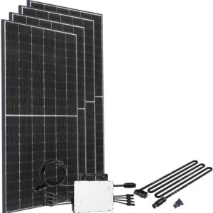 offgridtec Solaranlage "Solar-Direct 1660W HM-1500", Schuko-Anschluss, 10 m Anschlusskabel, ohne Halterung