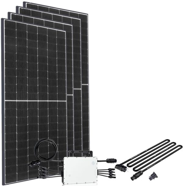 offgridtec Solaranlage "Solar-Direct 1660W HM-1500", Schuko-Anschluss, 10 m Anschlusskabel, ohne Halterung