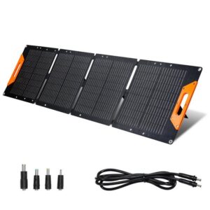 Bettizia Solarmodul 120/200W Faltbares Solarpanel Solarmodul Solarladegerät Tragbare, 120,00 W