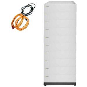 Lithium Solar Stromspeicher Growatt ark lv Batterie System LiFePO4 2,56-25,64kWh 1 Stück (2,56 kWh) ohne Untergestell