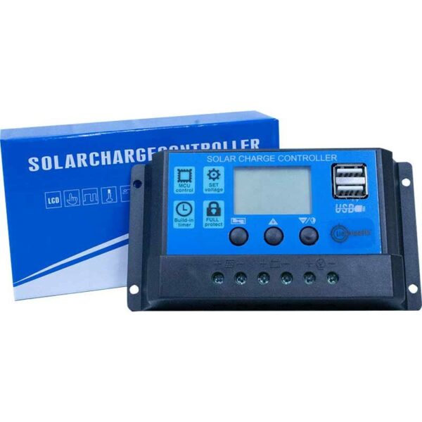 Shenzhen Bctc Technology Co.,ltd - 10 a pwm Solar Laderegler mit Display 12 v / 24 v für Inselanlage Solaranlage