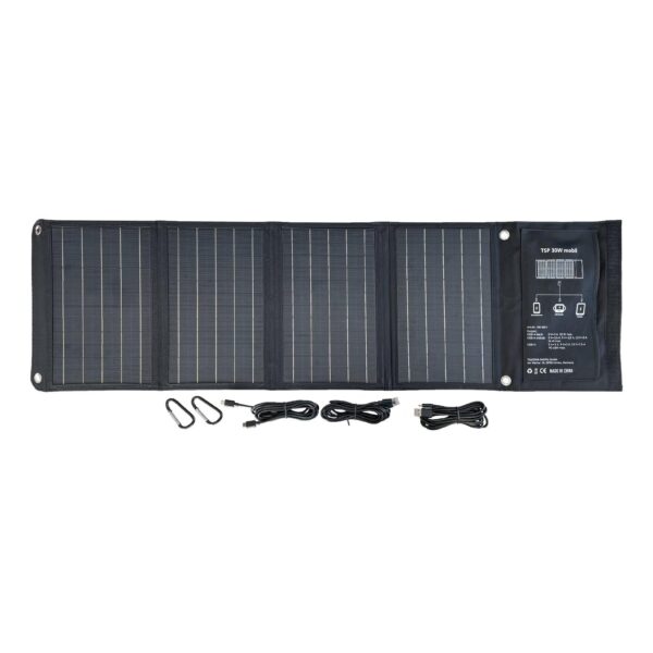 Telestar TSP 30W Solarmodul/Solarpanel mobil für Smartphone/Tablet